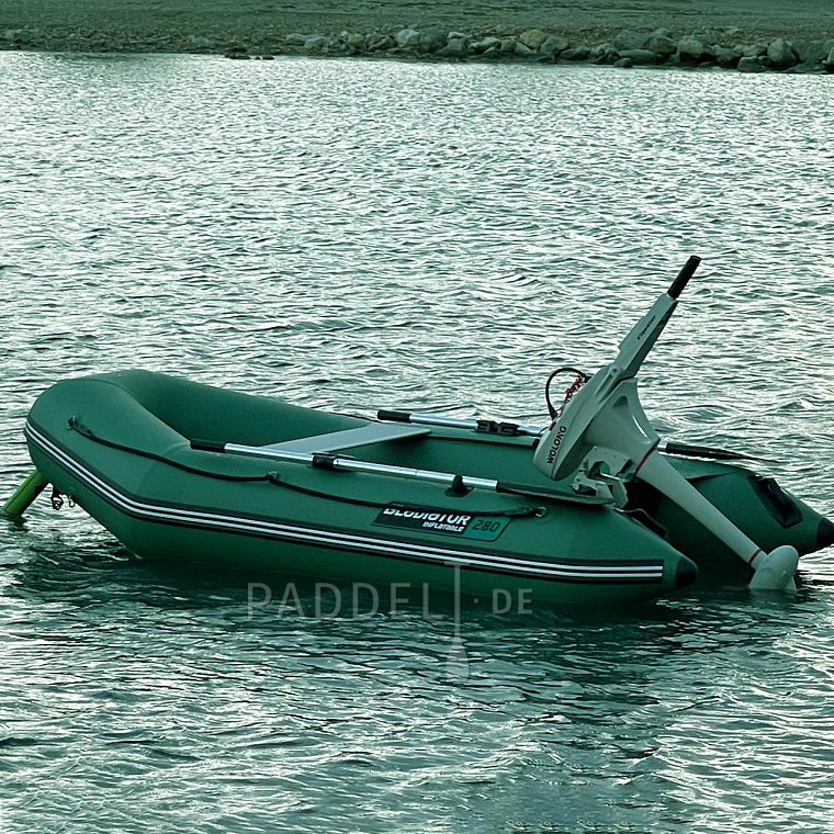 Schlauchboot GLADIATOR LIGHT AK280AD green mit Luftboden