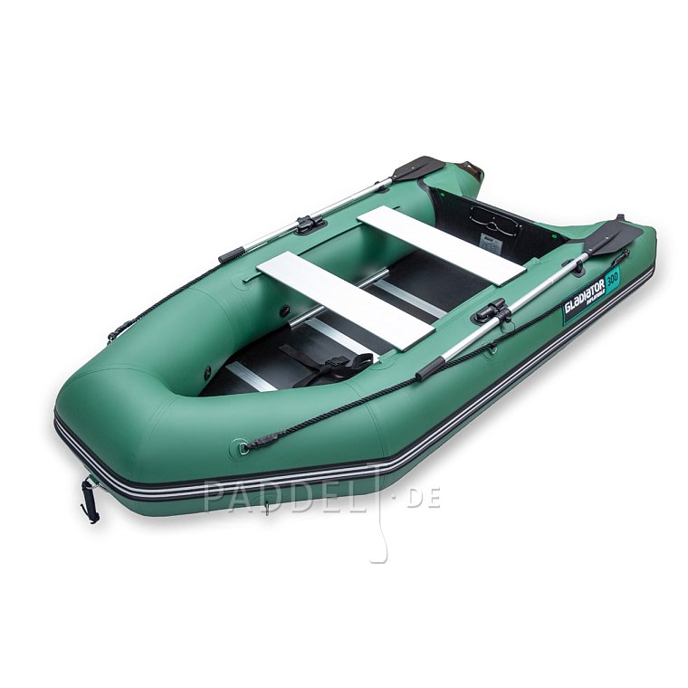 Schlauchboot GLADIATOR LIGHT AK300WF green mit Lattenboden