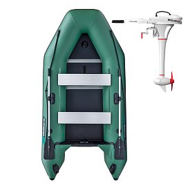 Schlauchboot GLADIATOR LIGHT AK300WF green mit Lattenboden