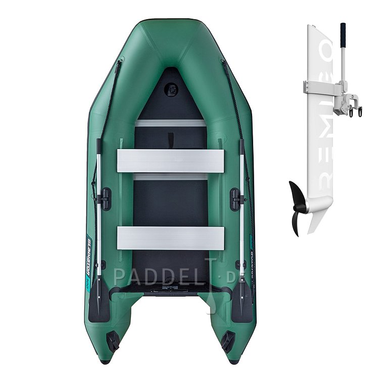 Schlauchboot GLADIATOR LIGHT AK300WF green mit Lattenboden