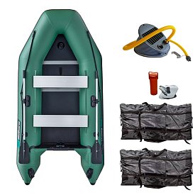 Schlauchboot GLADIATOR LIGHT AK300WF green mit Lattenboden