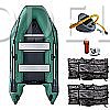 Schlauchboot GLADIATOR LIGHT AK300WF green mit Lattenboden