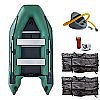 Schlauchboot GLADIATOR LIGHT AK300WF green mit Lattenboden