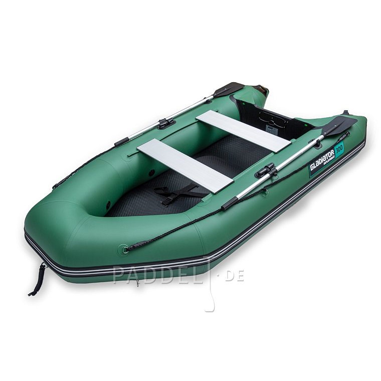 Schlauchboot GLADIATOR LIGHT AK300AD green mit Luftboden