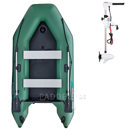 Schlauchboot GLADIATOR LIGHT AK300AD green mit Luftboden