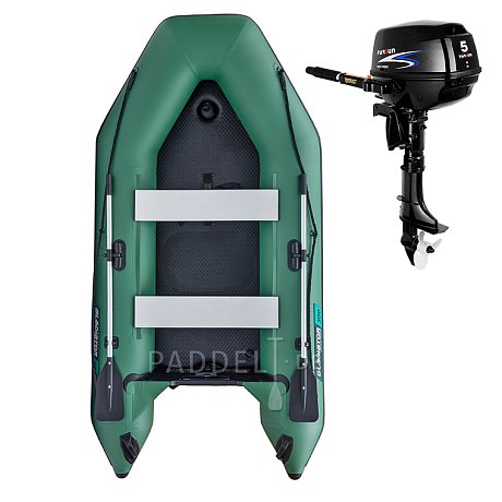 Schlauchboot GLADIATOR LIGHT AK300AD green mit Luftboden
