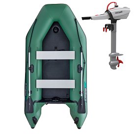 Schlauchboot GLADIATOR LIGHT AK300AD green mit Luftboden