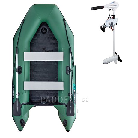 Schlauchboot GLADIATOR LIGHT AK300AD green mit Luftboden