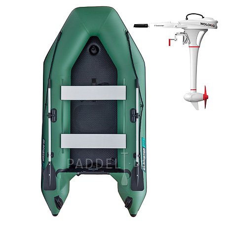 Schlauchboot GLADIATOR LIGHT AK300AD green mit Luftboden