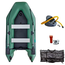Schlauchboot GLADIATOR LIGHT AK300AD green mit Luftboden