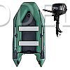 Schlauchboot GLADIATOR LIGHT AK300AD green mit Luftboden