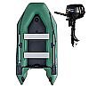 Schlauchboot GLADIATOR LIGHT AK300AD green mit Luftboden