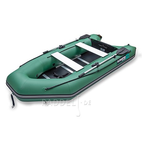 Schlauchboot GLADIATOR LIGHT AK320WF green mit Lattenboden