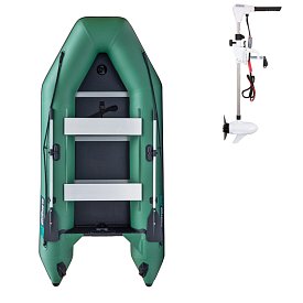 Schlauchboot GLADIATOR LIGHT AK320WF green mit Lattenboden