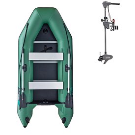 Schlauchboot GLADIATOR LIGHT AK320WF green mit Lattenboden