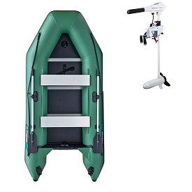 Schlauchboot GLADIATOR LIGHT AK320WF green mit Lattenboden