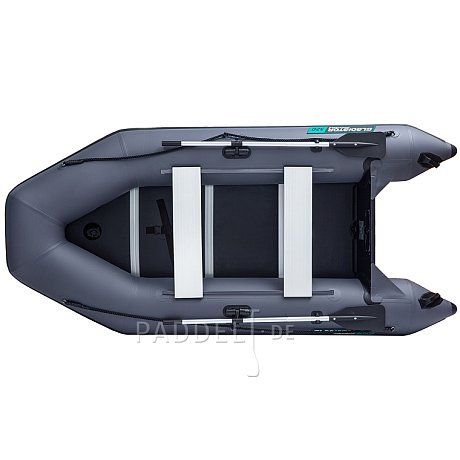 Schlauchboot GLADIATOR LIGHT AK320WF dark grey mit Lattenboden