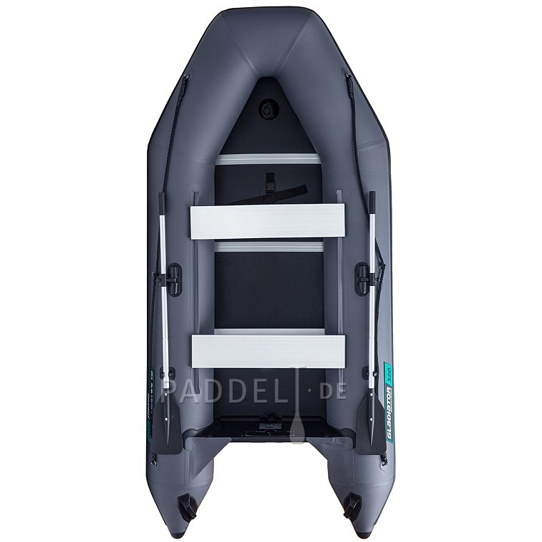Schlauchboot GLADIATOR LIGHT AK320WF dark grey mit Lattenboden