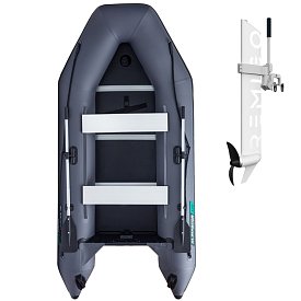 Schlauchboot GLADIATOR LIGHT AK320WF dark grey mit Lattenboden