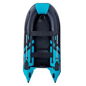 Schlauchboot GLADIATOR CLASSIC B330AD black turquoise mit Luftboden