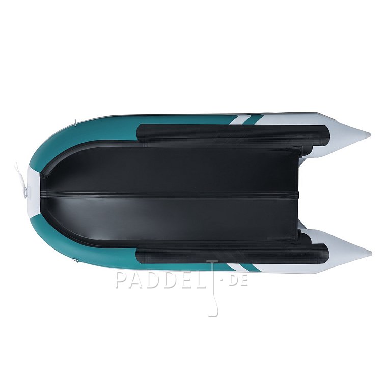 Schlauchboot GLADIATOR CLASSIC B330AL sea green white mit Aluminiumboden