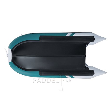 Schlauchboot GLADIATOR CLASSIC B330AL sea green white mit Aluminiumboden