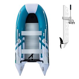 Schlauchboot GLADIATOR CLASSIC B330AL sea green white mit Aluminiumboden