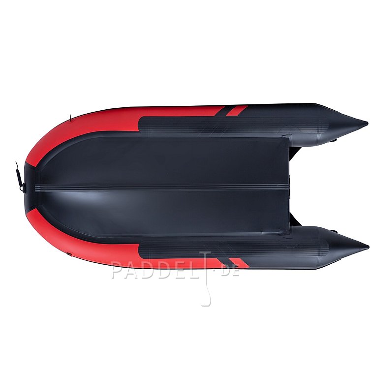 Schlauchboot GLADIATOR CLASSIC B370AL red black mit Aluminiumboden