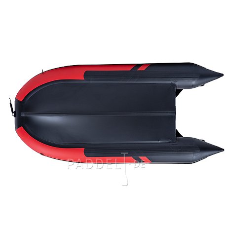 Schlauchboot GLADIATOR CLASSIC B370AL red black mit Aluminiumboden
