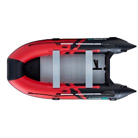 Schlauchboot GLADIATOR CLASSIC B370AL red black mit Aluminiumboden