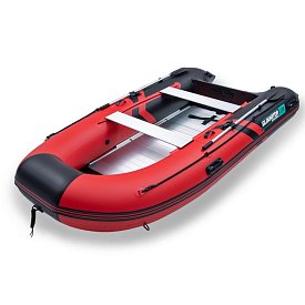 Schlauchboot GLADIATOR CLASSIC B370AL red black mit Aluminiumboden