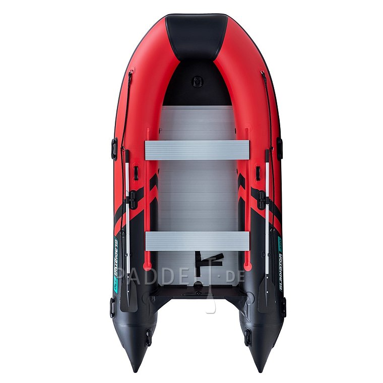 Schlauchboot GLADIATOR CLASSIC B370AL red black mit Aluminiumboden