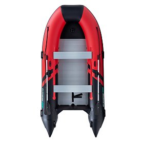 Schlauchboot GLADIATOR CLASSIC B370AL red black mit Aluminiumboden