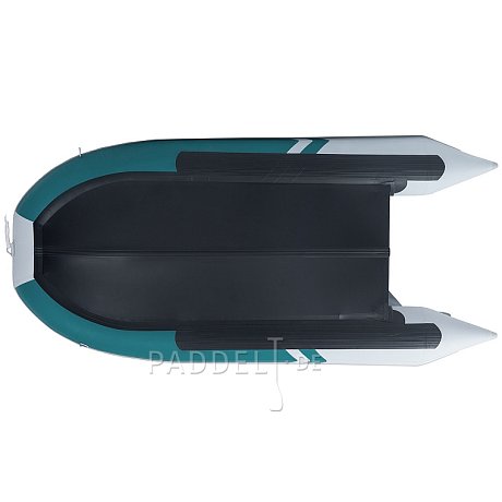 Schlauchboot GLADIATOR CLASSIC B370AL sea green white mit Aluminiumboden