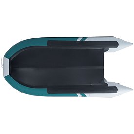 Schlauchboot GLADIATOR CLASSIC B370AL sea green white mit Aluminiumboden