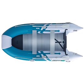 Schlauchboot GLADIATOR CLASSIC B370AL sea green white mit Aluminiumboden