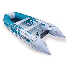 Schlauchboot GLADIATOR CLASSIC B370AL sea green white mit Aluminiumboden