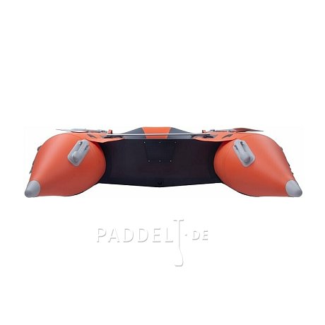 Schlauchboot GLADIATOR CLASSIC B370AL orange dark gray mit Aluminiumboden
