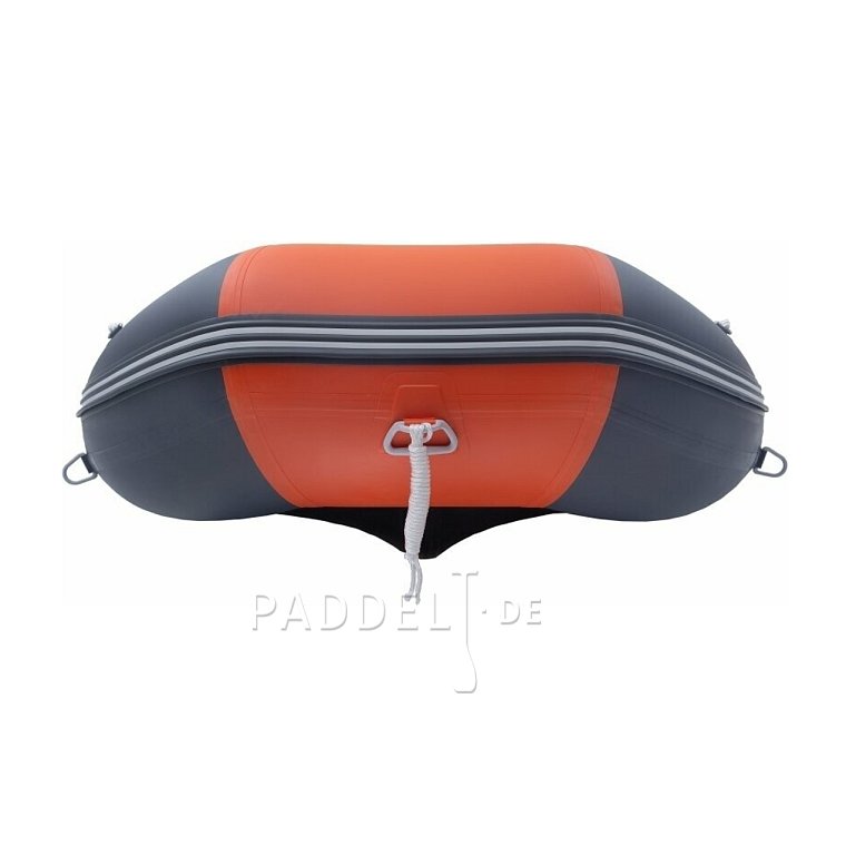 Schlauchboot GLADIATOR CLASSIC B370AL orange dak gray mit Aluminiumboden