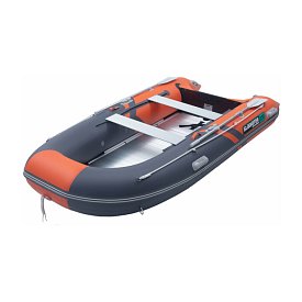 Schlauchboot GLADIATOR CLASSIC B370AL orange dark gray mit Aluminiumboden