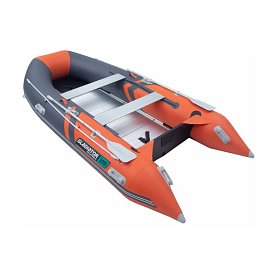 Schlauchboot GLADIATOR CLASSIC B370AL orange dark gray mit Aluminiumboden