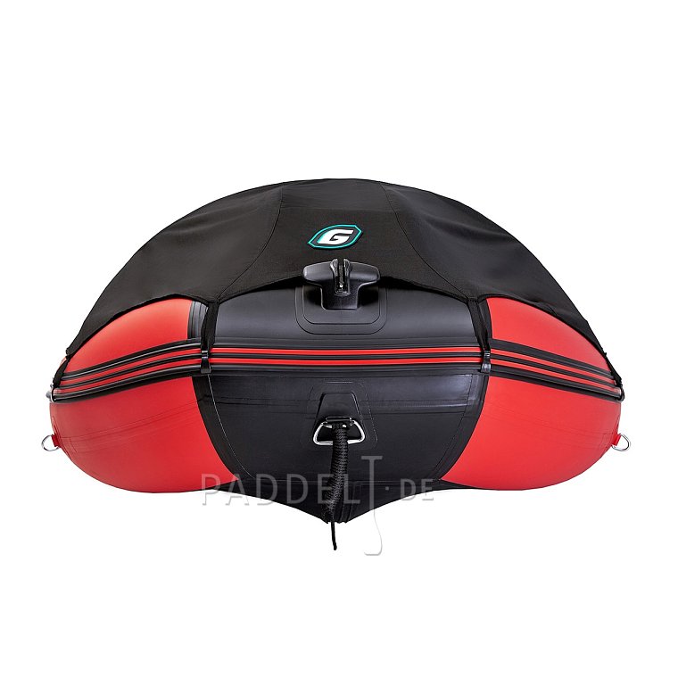 Schlauchboot GLADIATOR ACTIVE C370AL red black mit Aluminiumboden