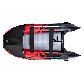 Schlauchboot GLADIATOR ACTIVE C370AL red black mit Aluminiumboden