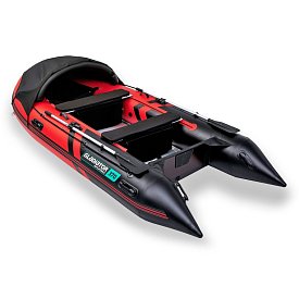 Schlauchboot GLADIATOR ACTIVE C370AL red black mit Aluminiumboden