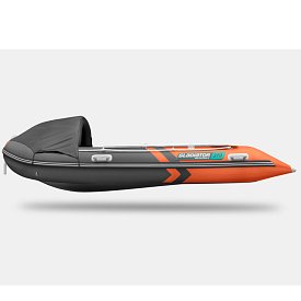 Schlauchboot GLADIATOR ACTIVE C370AL orange dark gray mit Aluminiumboden
