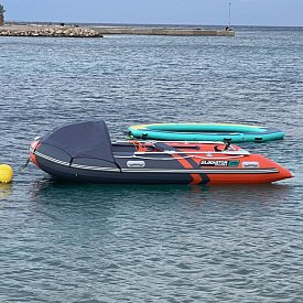 Schlauchboot GLADIATOR ACTIVE C370AL orange dark gray mit Aluminiumboden