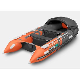 Schlauchboot GLADIATOR ACTIVE C370AL orange dark gray mit Aluminiumboden