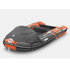 Schlauchboot GLADIATOR ACTIVE C370AL orange dark gray mit Aluminiumboden