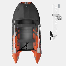 Schlauchboot GLADIATOR ACTIVE C370AL orange dark gray mit Aluminiumboden