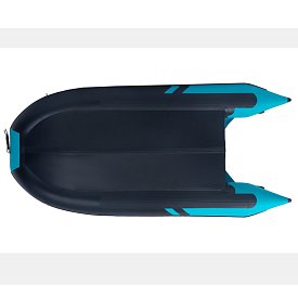 Schlauchboot GLADIATOR ACTIVE C370AL black turquoise mit Aluminiumboden